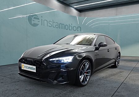 Audi A5 Sportback 40 TFSI qu. S tronic 2xS line LASER HEAD-UP VIRTUAL AHK UMGEBUNGSKAMERA ACC NAVI LEDER PDC 19 CONNECT DAB 5-J-GARANTIE