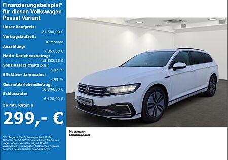 VW Passat Variant GTE 1 4 TSI eHybrid 160kW DSG