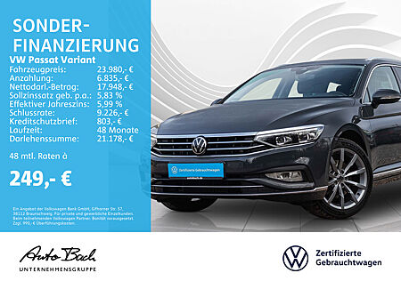 VW Passat Variant 2.0 TSI "Elegance" DSG Navi LED Digital Cockpit ACC EPH DAB AHK