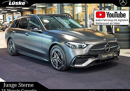 Mercedes-Benz C 200 T AMG Line MATTLACK Night Premium Plus