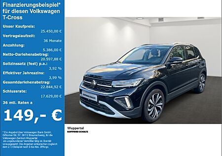 VW T-Cross 1.0 TSI Style DSG LED NAVI SHZ PDC KLIMA LM ZV