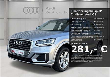 Audi Q2 1.4 TFSI sport digitales Cockpit LED Sperrdiff. 2-Zonen-Klimaautom Notbremsass. Temp