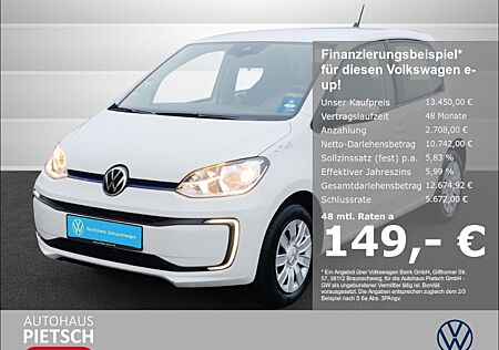 VW Up e-! CCS Sitzhzg Kamera Tempomat PDC Bluetooth