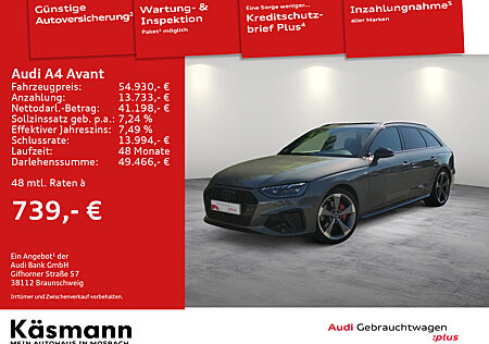 Audi A4 Avant 40TDI S line B&O AHK PAN 360 NAV MATRIX