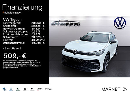 VW Tiguan R-Line 2,0 l TDI SCR 4MOTION 142 kW (193 PS) 7-Gang-Doppelkupplungsgetrie be DSG