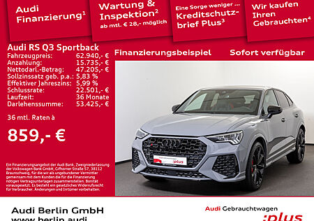 Audi RS Q3 Sportback qu.S tr. 360°K MATRIX SONOS NAVI