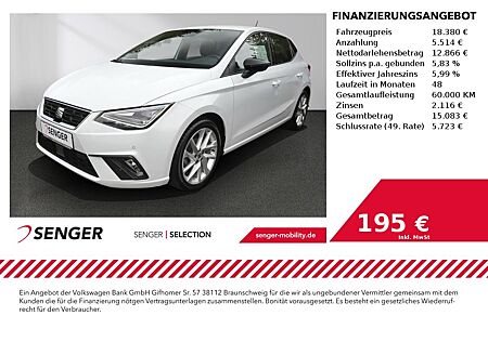 Seat Ibiza 1.0 TSI FR Navi LED Beats Rückfahrkamera