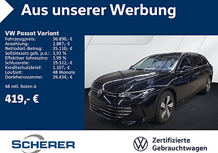 VW Passat Variant 1.5 eTSI DSG Business LED NAVI 360° AHK