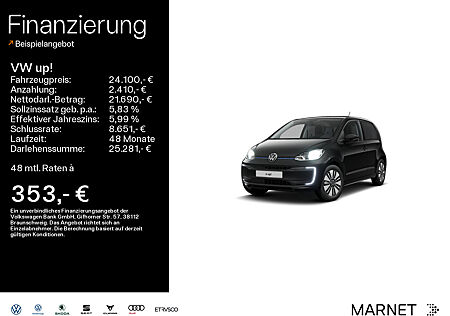 VW Up e-! 32.3 kWh Edition SHZ*RFK*KLIMA*DAB*ABS*RS