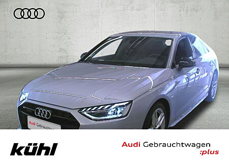 Audi A4 Limousine 40 TFSI Q S tronic S line AHK Assistenz Navi+ B&O LED 18"