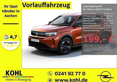 Opel Frontera Edition 1.2 DIT 100PS 48V-Hybrid Klima Temp PDC LED