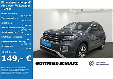 VW T-Cross Move 1.0 TSI DSG Navi Einparkhilfe