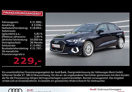 Audi A3 Sportback TFSI e Advanced 40 S-tronic DAB 17"