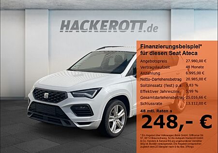 Seat Ateca EU6d FR 1.5 TSI ACT 110 KW (150 PS) 6-GANG LED Navi Keyless Rückfahrkam. LED-hinten