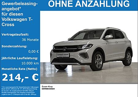 VW T-Cross R-Line 1.0 TSI OPF D-Coclpit Rückfahrkamera Klima