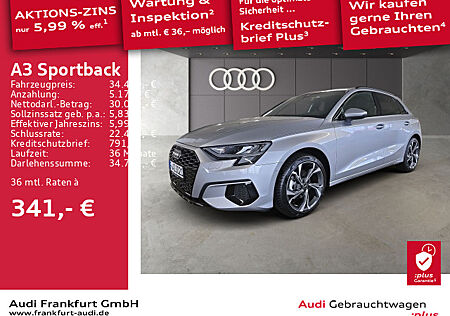 Audi A3 Sportback 35 TFSI advanced S tronic Navi VC DAB Sitzheizung