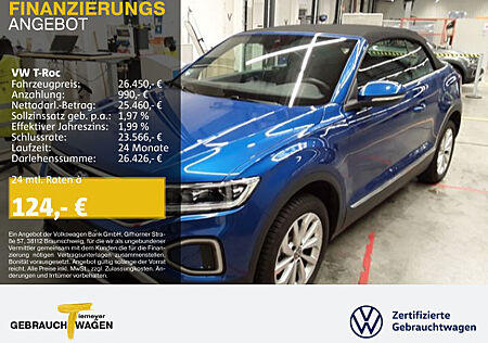 VW T-Roc Cabrio 1.0 TSI STYLE NAVI KAMERA LED+ VIRTUAL