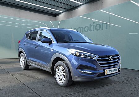 Hyundai Tucson blue Classic 2WD Bluetooth Klima