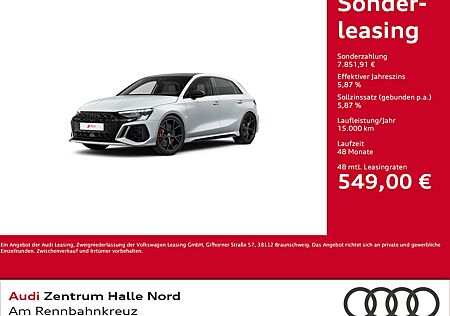 Audi RS3 RS 3 Sportback 2.5 TFSI quattro S tronic