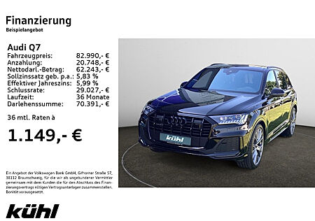 Audi Q7 50 3.0 TDI quattro Tiptronic 7.Sitzer S line Nai,Pano,Allradlenkung,Matrix