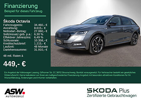 Skoda Octavia Combi Sportline 4x4 2.0 TDI DSG RFK HUD