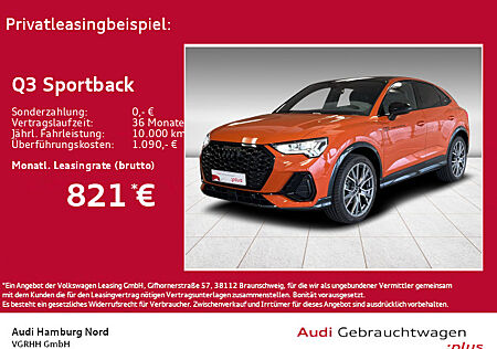 Audi Q3 Sportback 35 TDI S line quattro S tronic AHK LED Navi