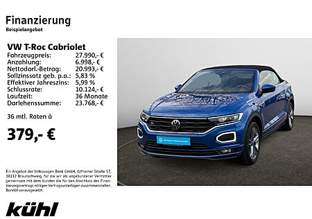 VW T-Roc Cabriolet 1.5 TSI DSG R-Line Navi,LM18,Kamera