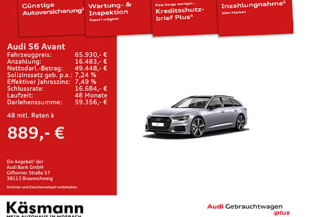 Audi S6 Avant 3.0TDI quattro B&O PAN MATRIX AHK LUFT