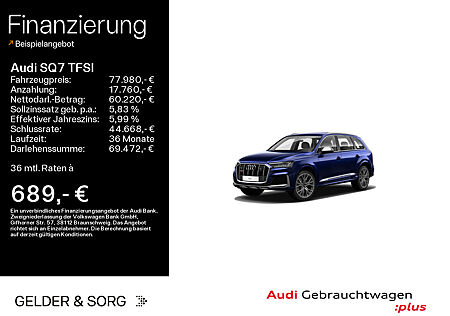 Audi SQ7 TFSI HDMatrix*HuD*B&O*Standh.*air*Tour*