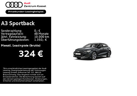 Audi A3 Sportback S line 30 TFSI SitzHZ CarPlay