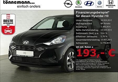 Hyundai i10 TREND+KLIMAAUTOMATIK+NAVI+RÜCKFAHRKAMERA+SITZ-/LENKRADHEIZUNG+DAB