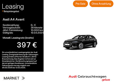 Audi A4 Avant Advanced 40 TDI quattro*Navi*LED*PDC*Pano*Virtual Cockpit*Kamera*Sitzheizung