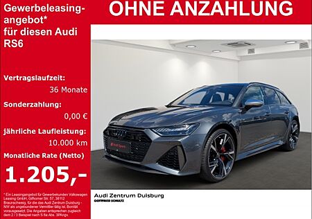 Audi RS6 Avant Allrad HUD AD StandHZG TV El. Panodach Leder digitales Cockpit Memory Sitze sofort verfügbar!