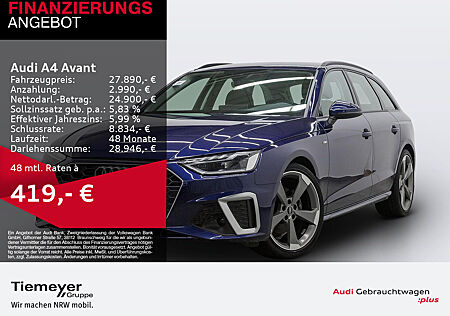 Audi A4 Avant 35 TDI S LINE LM19 LED KAMERA