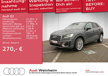 Audi Q2 35 TFSI sport S-tronic LED PDC Navi DAB uvm