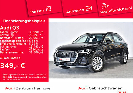 Audi Q3 45 TFSIe AHK LED Navi virtual Sportsitze