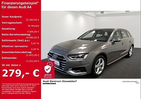 Audi A4 Avant 35 TDI advanced LED MMI AHK PDC