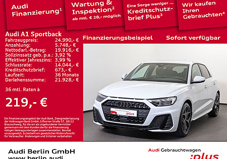 Audi A1 Sportback S line 25 TFSI 5-G. VIRTUAL SITZHZG