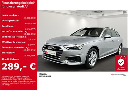 Audi A4 Avant 40 TFSI S-tronic LED NAV PAN KAMERA advanced