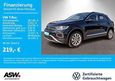 VW T-Roc Style 1.5 TSI DSG LED Navi PDC ACC SHZ AHK