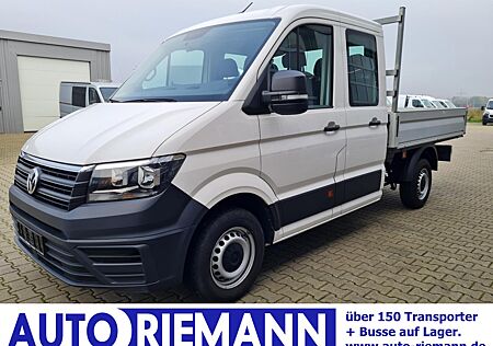 VW Crafter 35 Pritsche MR Doka 7-Sitze KLIMA KOMFORT