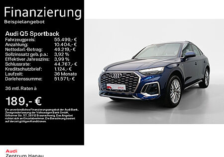 Audi Q5 Sportback 40 TDI quattro S-LINE*MATRIX*STHZG*AHK*VIRTUAL*NAVI-PLUS*HUD*20ZOLL