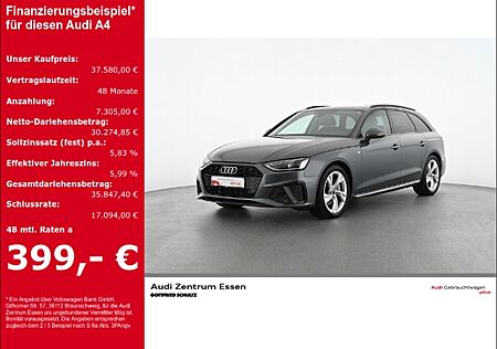 Audi A4 Avant 40 TDI S line S-TRONIC LED NAV PLUS PANO SHZ PDC FSE MUFU