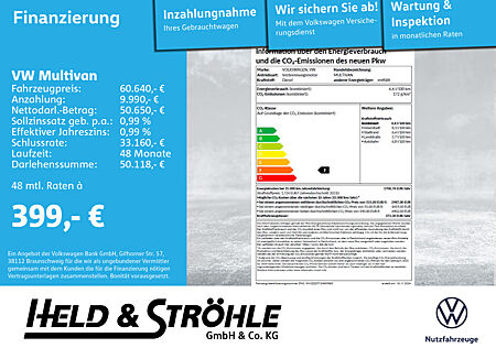 VW T3 Multivan Multivan Life "Goal " KÜ 110 kW TDI 7-Gang-DSG