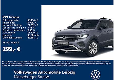 VW T-Cross GOAL 1.0 l TSI 85 kW DSG*NAVI*LWS*RFK