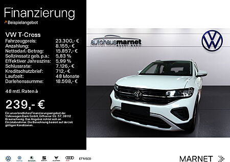 VW T-Cross 1.0 TSI 5-Gang Life FAS*LAS*RFK*KLIMA