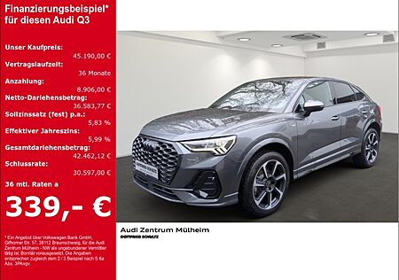 Audi Q3 Sportback 35 TFSI S lineNavi digitales Cockpit Soundsystem LED Blendfreies Fernl.