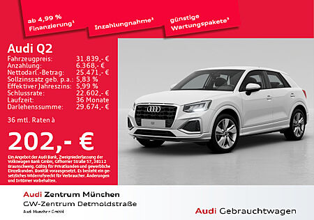 Audi Q2 35 TFSI S tronic advanced Virtual/LED/Navi+/Kamera