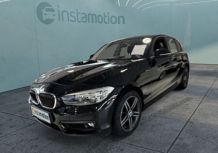 BMW 118 Advantage EU6d-T i Navi Klimaautom Fahrerprofil SHZ Keyless Temp Tel.-Vorb. PDC Berganfahrass.