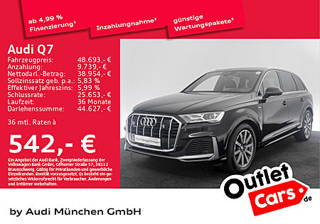 Audi Q7 55 TFSI e qu. tiptr. S line HuD/ACC/Navi+